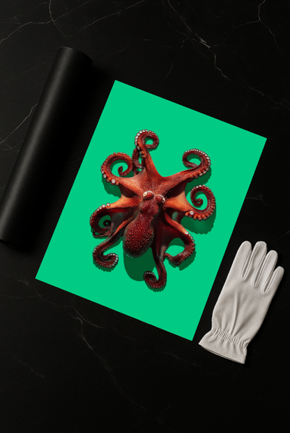 GREEN OCTOPUS