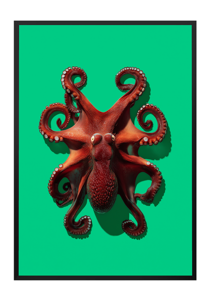 GREEN OCTOPUS